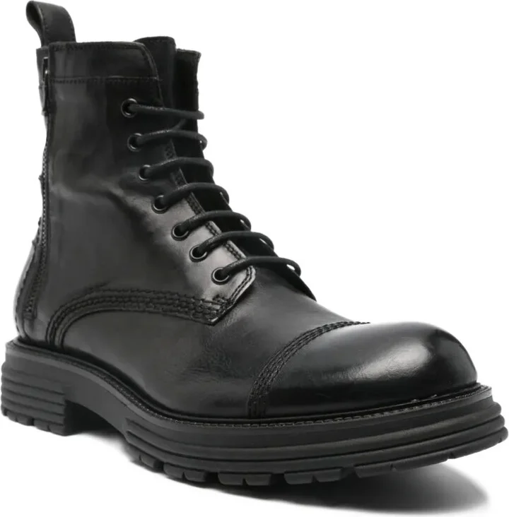 Lace-Up Zip Boots - Image 2