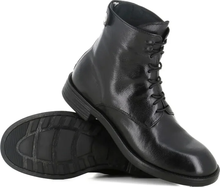 Lace-Up Zip-Detail Boots - Image 4
