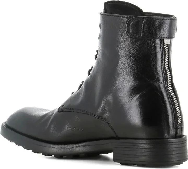 Lace-Up Zip-Detail Boots - Image 5