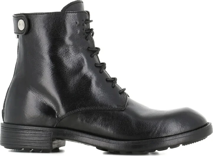 Lace-Up Zip-Detail Boots