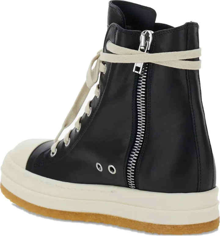 Lace-Up Zip-Fastening Sneakers - Image 4