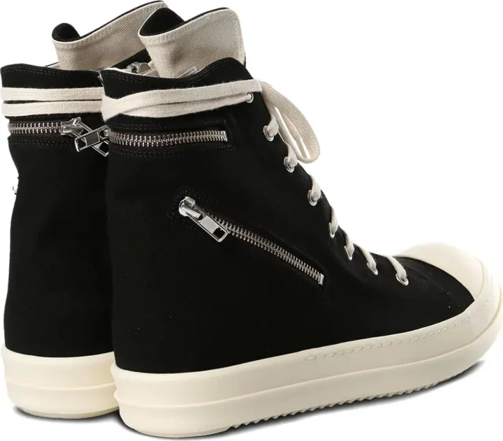 Lace-Up Zip Sneakers - Image 3