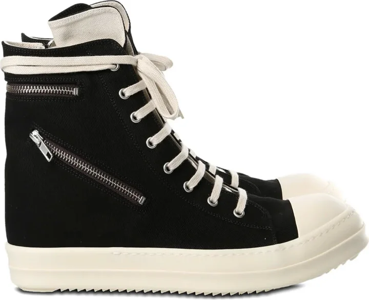 Lace-Up Zip Sneakers