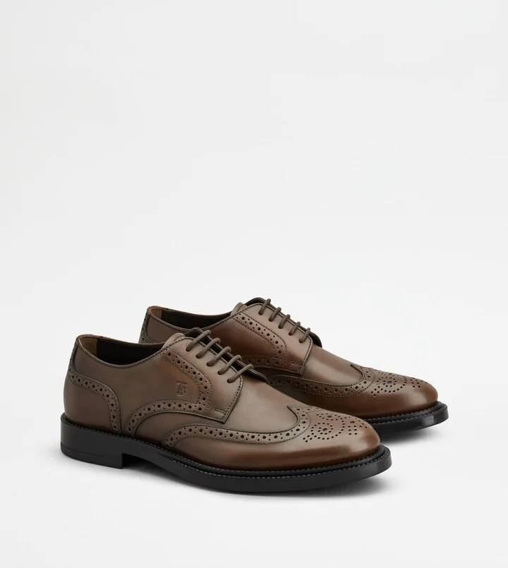 Lace-ups in Leather - Image 2