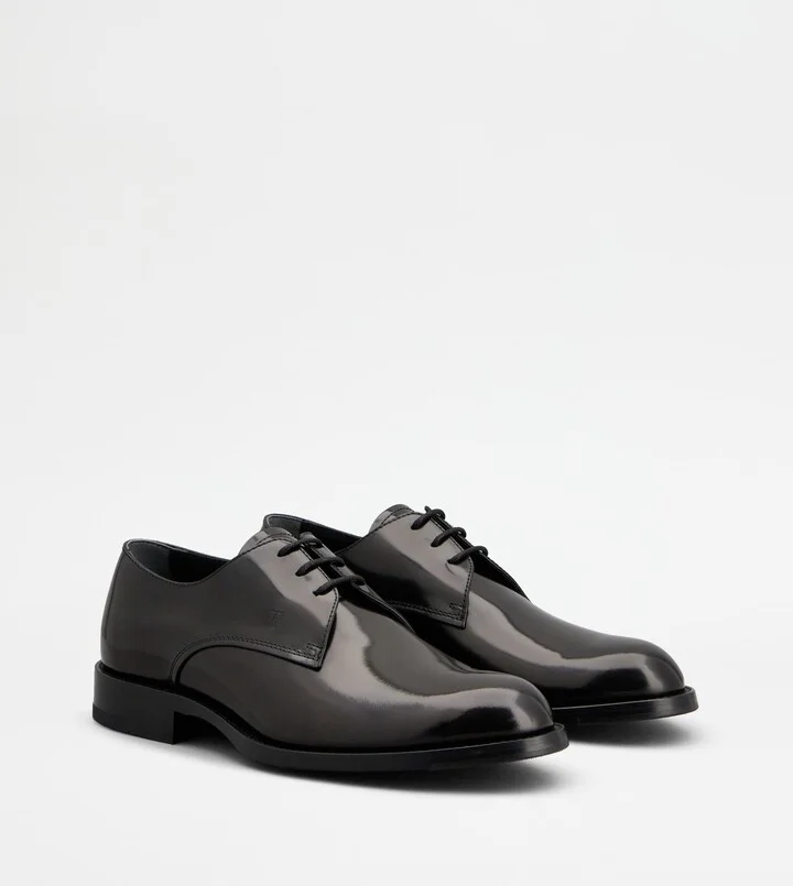 Lace-ups in Leather - Image 2