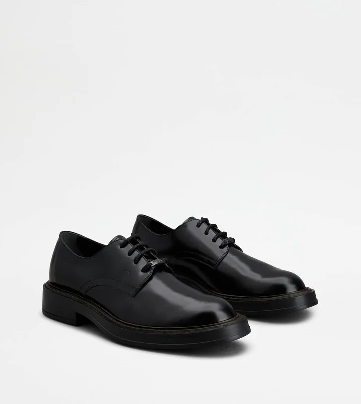 Lace-ups in Leather - Image 3
