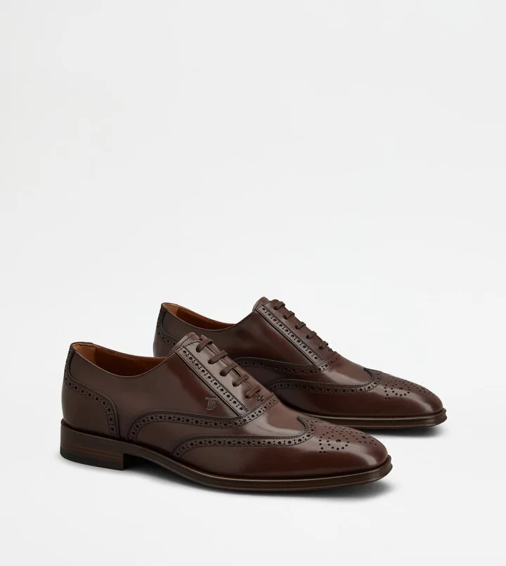 Lace-ups in Leather - Image 2