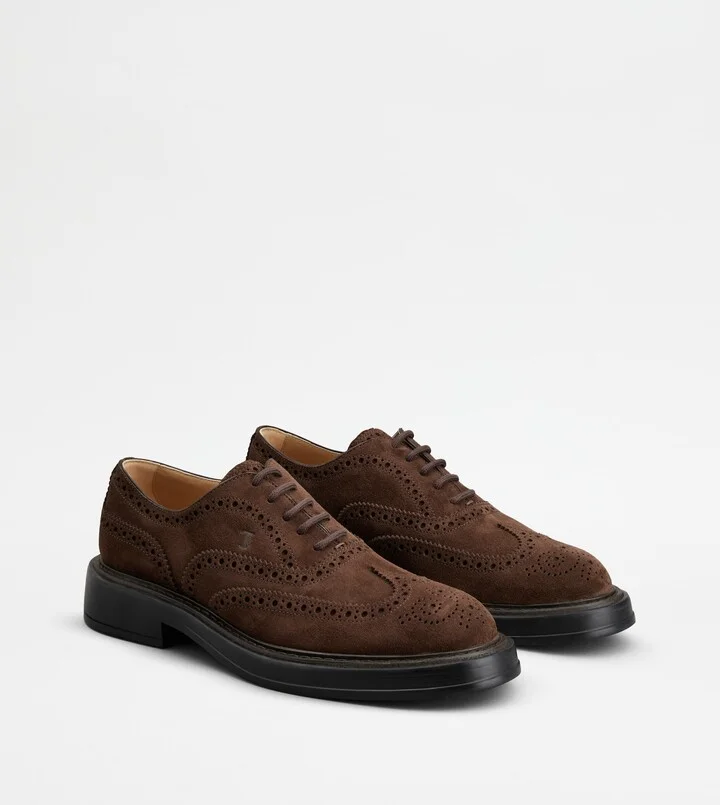 Lace-ups in Suede - Image 2