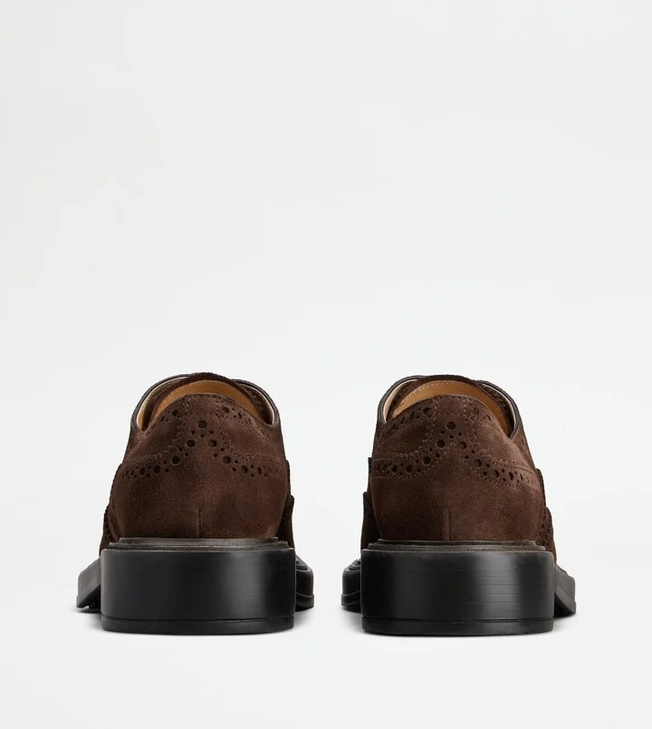 Lace-ups in Suede - Image 3