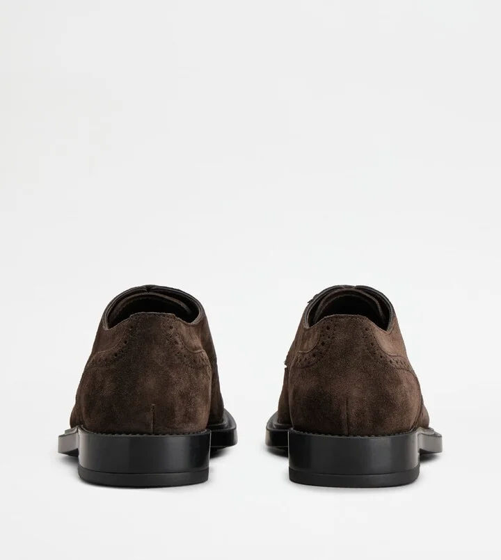 Lace-ups in Suede - Image 3
