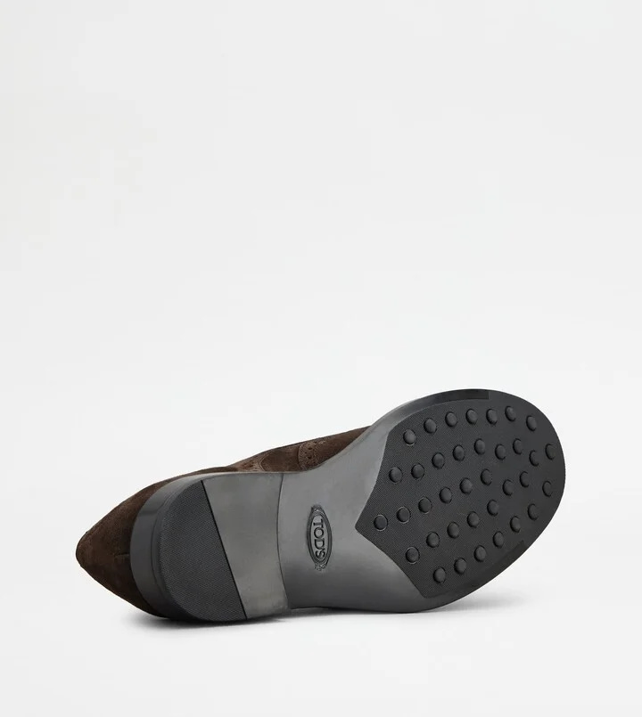 Lace-ups in Suede - Image 4