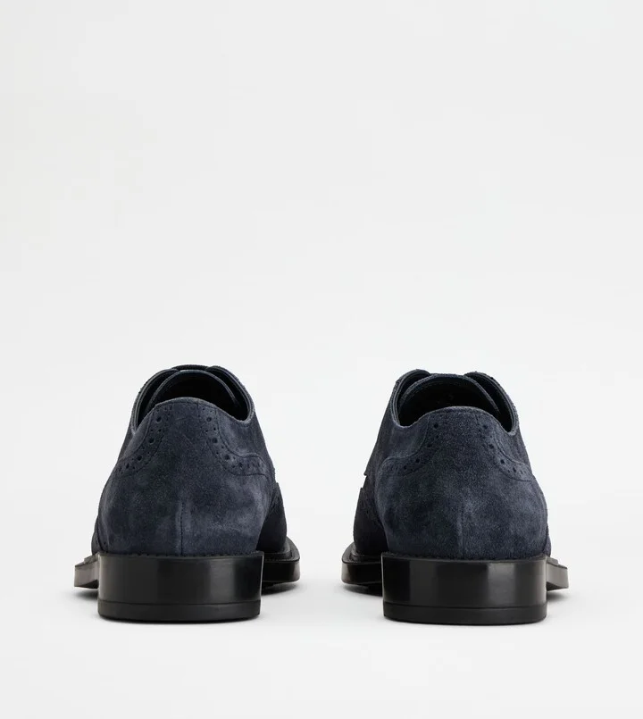 Lace-ups in Suede - Image 3