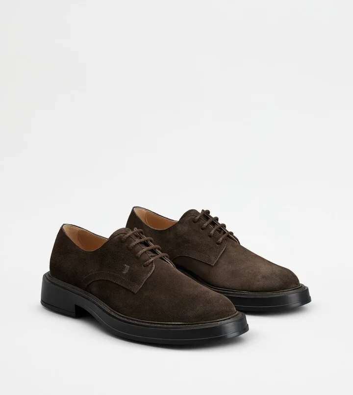 Lace-ups in Suede - Image 2