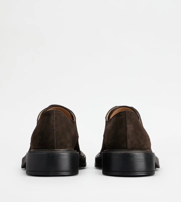 Lace-ups in Suede - Image 3