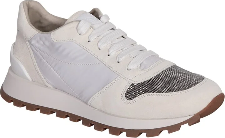 Lace Velour Sneakers - Image 2