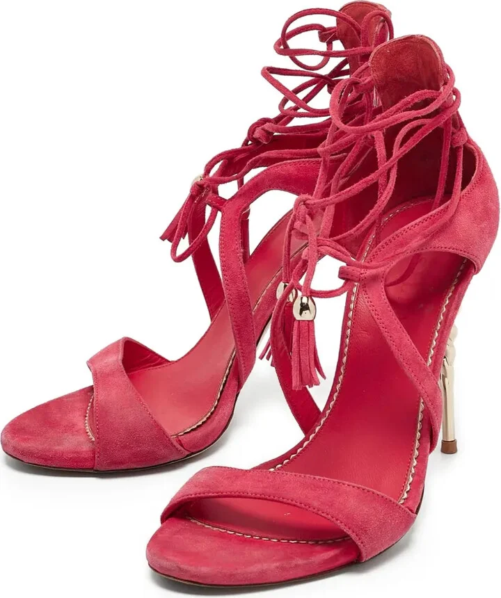 Laced Ankle-Strap Sandals - Image 2