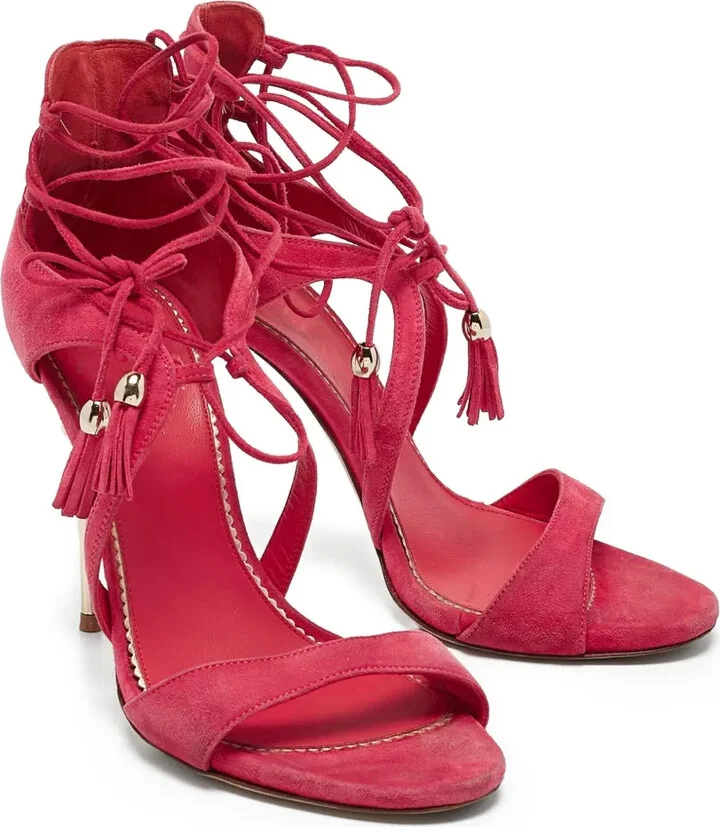 Laced Ankle-Strap Sandals - Image 5
