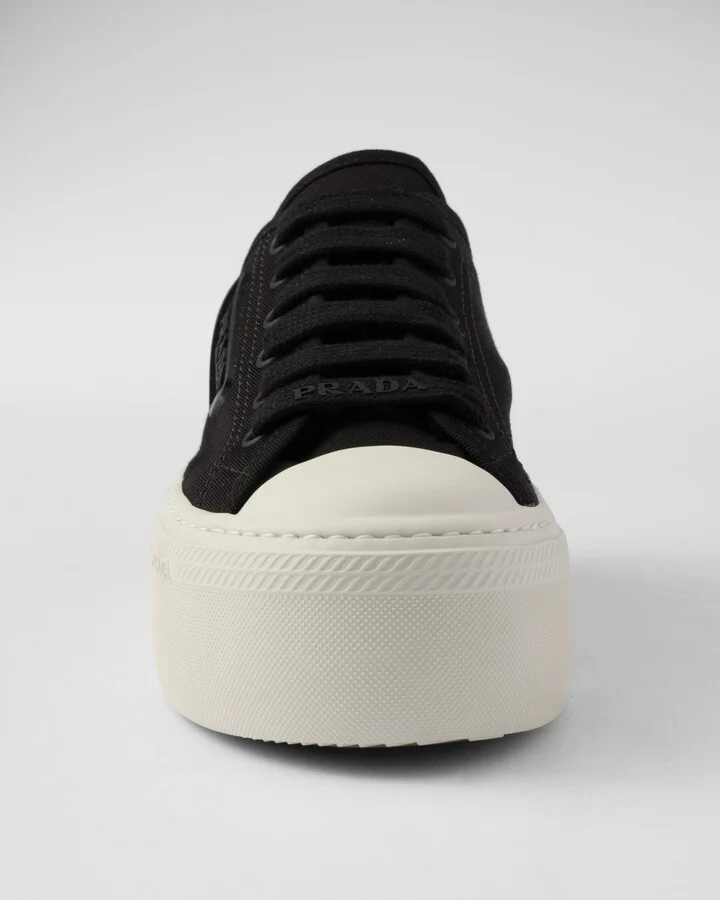 Laced fabric sneakers - Image 6