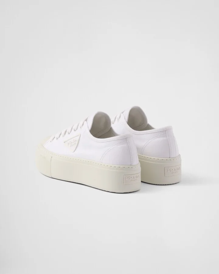 Laced fabric sneakers - Image 5
