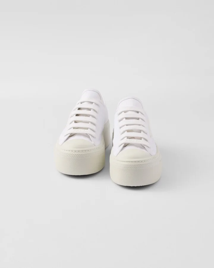 Laced fabric sneakers - Image 6