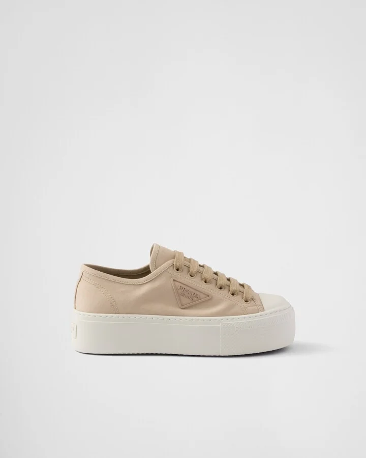 Laced fabric sneakers - Image 2