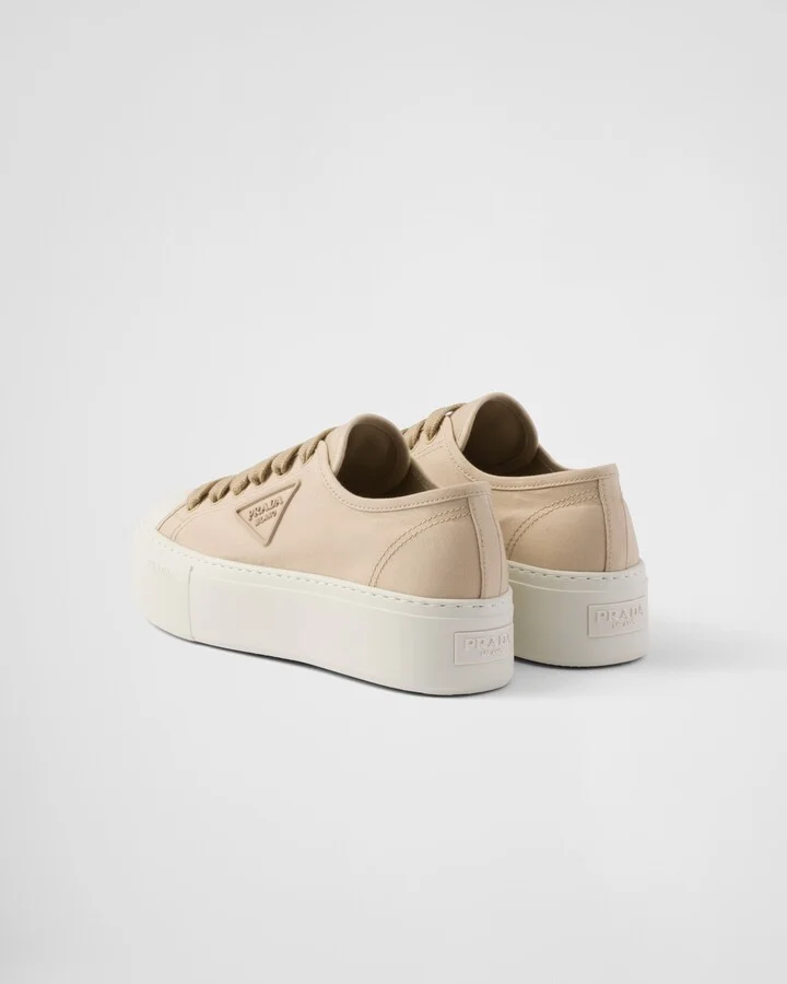 Laced fabric sneakers - Image 5
