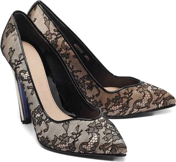 Laced Heeled Pumps - Image 2