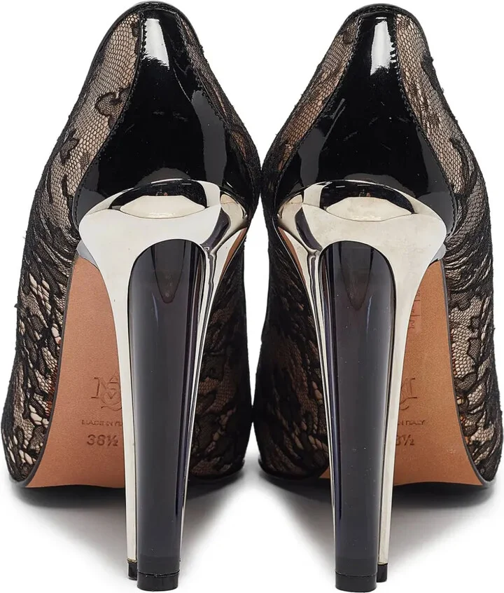 Laced Heeled Pumps - Image 4