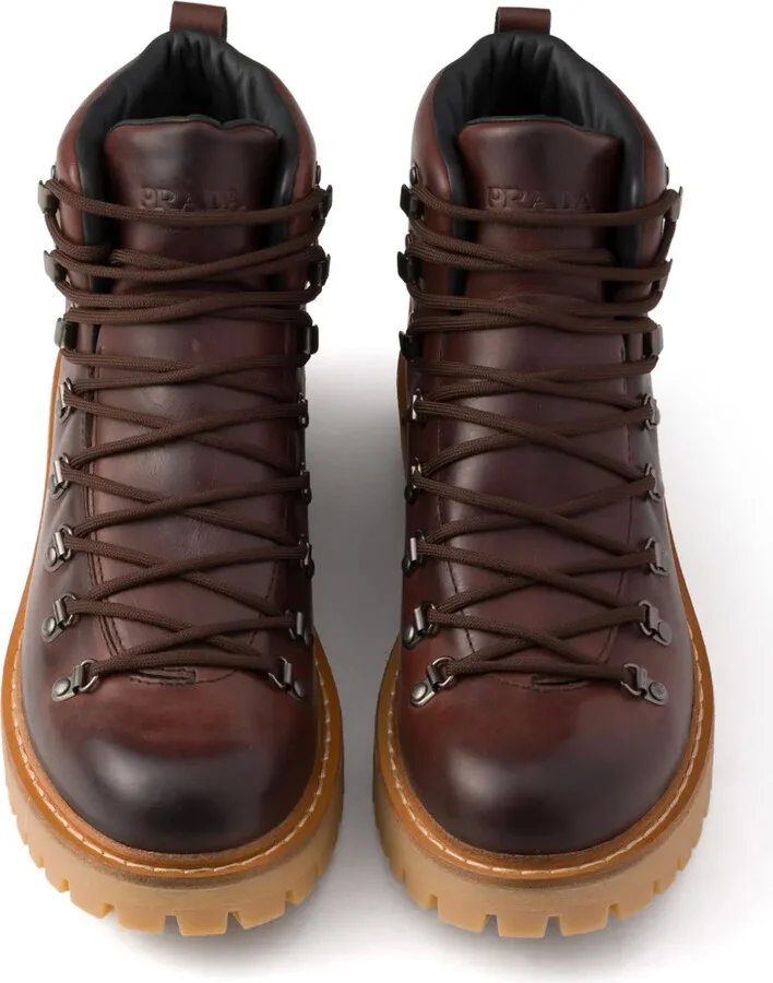 Laced Leather Boots - Image 4