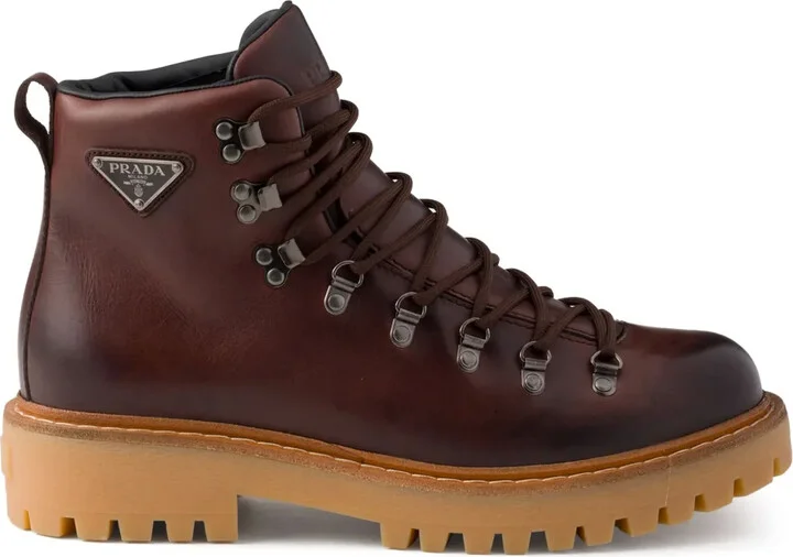 Laced Leather Boots