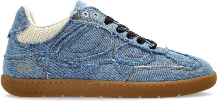 Laced Sports Shoes, , - Blue