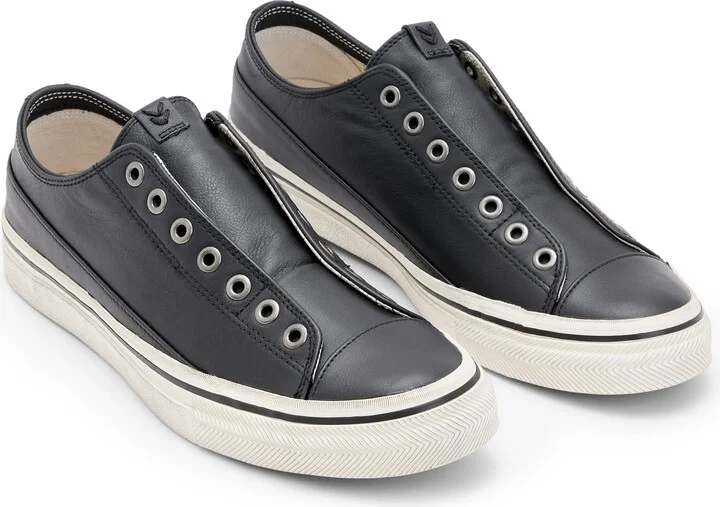 Laceless Low Top Sneaker
