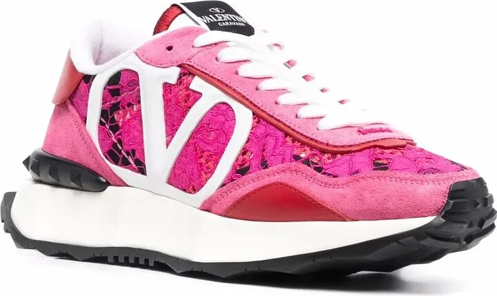 Lacerunner lace panelled sneakers - Image 2