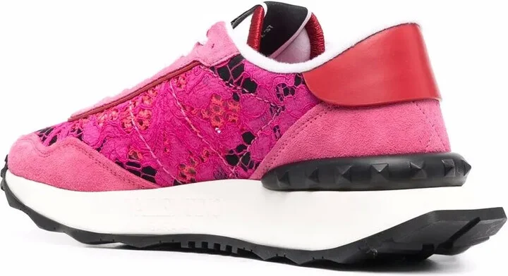 Lacerunner lace panelled sneakers - Image 3