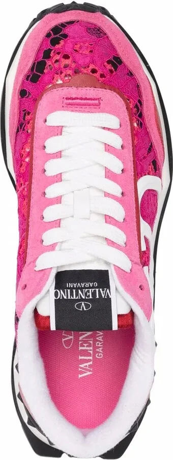 Lacerunner lace panelled sneakers - Image 4