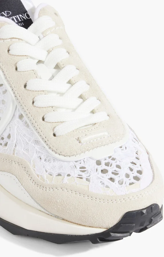 Lacerunner suede and lace sneakers - Image 4