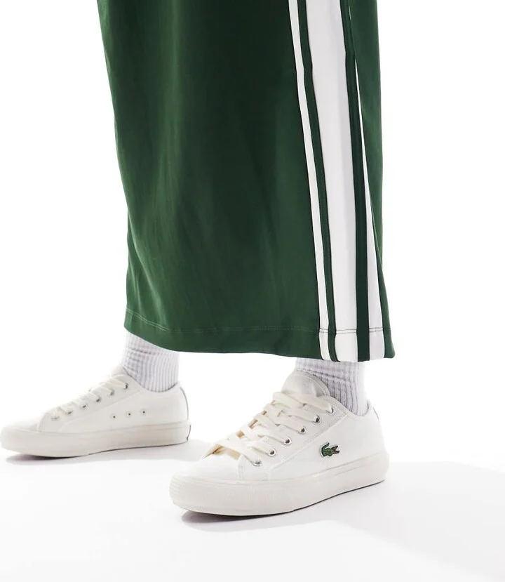 Lacoste backcourt 124 1 cfa sneakers in stone