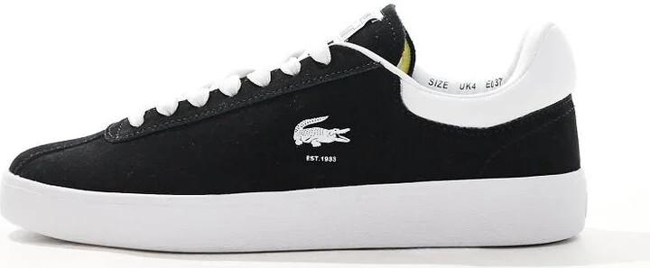 Lacoste Baseshot 223 sneakers in black suede - Image 2