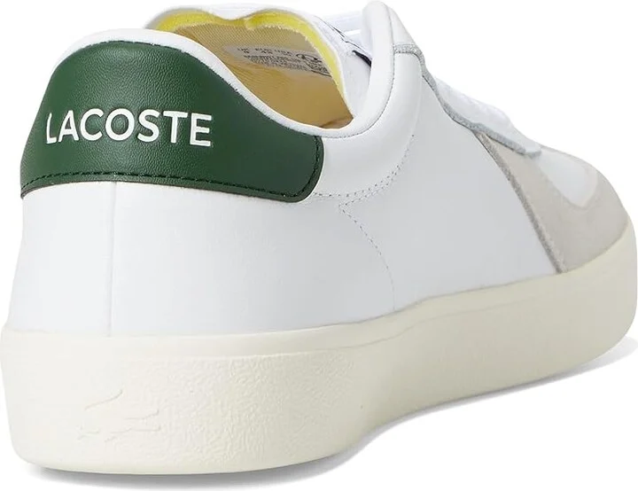 Lacoste Baseshot Pro Sneakers Men's Shoes Black/Off White : 11 D - Medium, Leather - Image 10