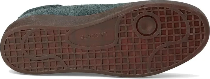 Lacoste Baseshot Sneakers Men's Lace-up Boots Dark Green/Dark Gum : 7.5 M, Leather/Rubber - Image 3