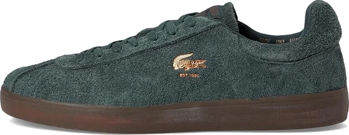 Lacoste Baseshot Sneakers Men's Lace-up Boots Dark Green/Dark Gum : 7.5 M, Leather/Rubber - Image 6