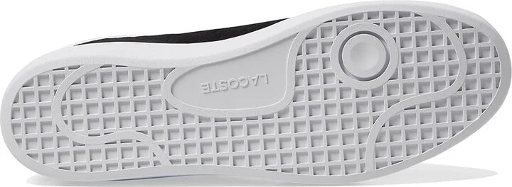 Lacoste Baseshot Sneakers Men's Shoes Black/White : 11.5 M, Suede - Image 3