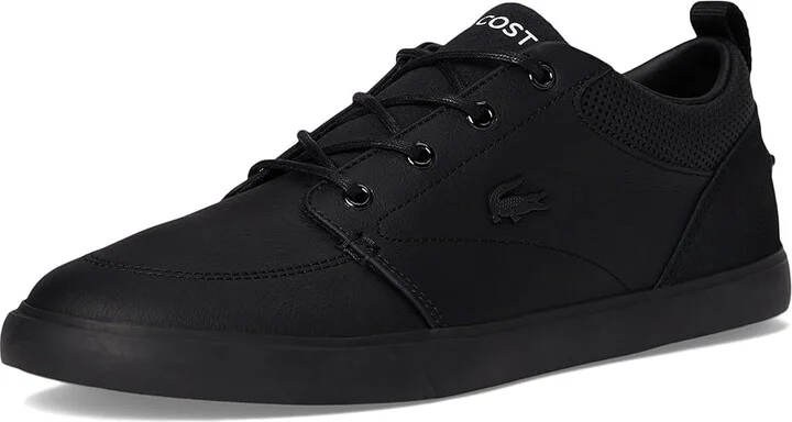 Lacoste Bayliss Leather Sneakers Men's Shoes White : 9.5 D - Medium - Image 11