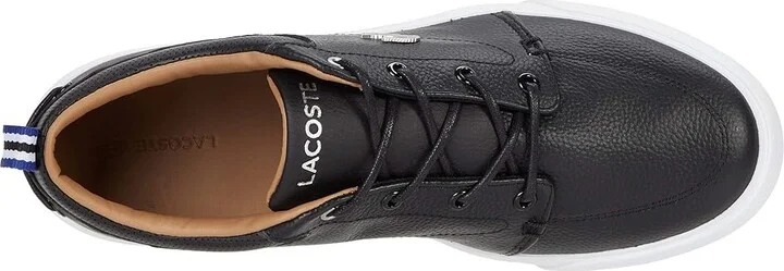 Lacoste Bayliss Sneakers Men's Shoes Black/White : 11 M, Leather - Image 2