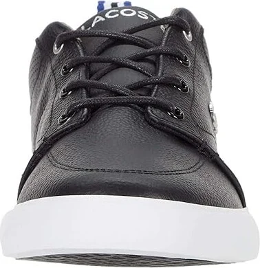Lacoste Bayliss Sneakers Men's Shoes Black/White : 11 M, Leather - Image 5