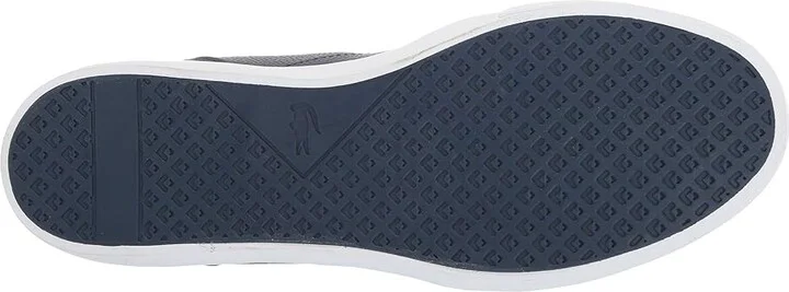 Lacoste Bayliss Sneakers Men's Shoes Navy/White : 7 M, Leather - Image 4