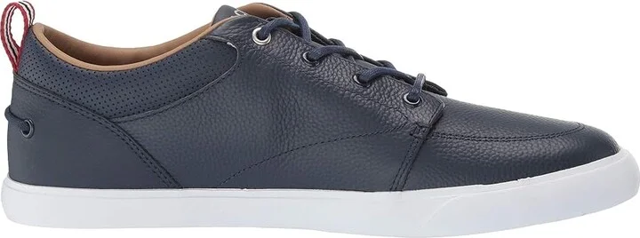 Lacoste Bayliss Sneakers Men's Shoes Navy/White : 7 M, Leather - Image 8