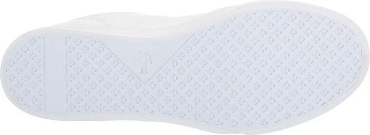 Lacoste Bayliss Sneakers Men's Shoes White/White : 7 M, Leather - Image 4