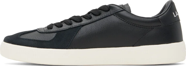 Lacoste Black Baseshot Pro Leather Sneakers - Image 3