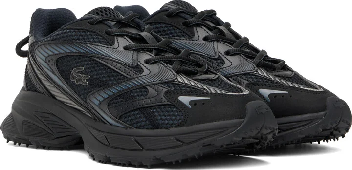 Lacoste Black L003 Neo Shot Sneakers - Image 4